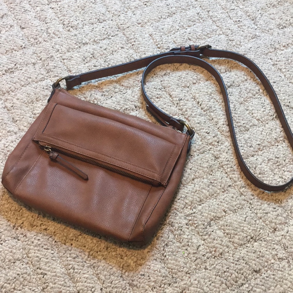 Cognac Crossbody Purse